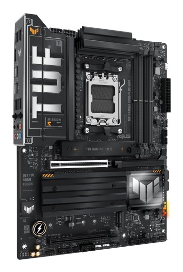 ASUS TUF GAMING X870-PLUS WIFI - Carte-mère - ATX - Socket AM5 - AMD X870 Chipset - USB4, USB-C 3.2 Gen 2x2, USB 3.2 Gen 2, USB 3.2 Gen 1 - Wi-Fi 7, 2.5 Gigabit LAN, Bluetooth - carte graphique embarquée (unité centrale requise) - audio HD (8 canaux)