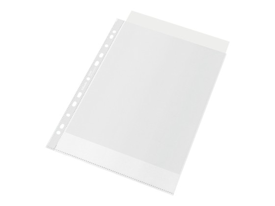 1 Boite de 100 pochettes perforées ESSELTE en polypropylène recyclé 7/100ème
