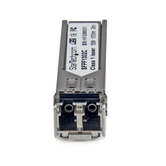StarTech.com Module transceiver SFP Mini-GBIC fibre optique multimode LC 100 Mbit/s DDM - Compatible Cisco - 1310 nm - 2km - Module transmetteur SFP (mini-GBIC) - 100Mb LAN - 100Base-FX - LC multi-mode - jusqu'à 2 km - 1310 nm