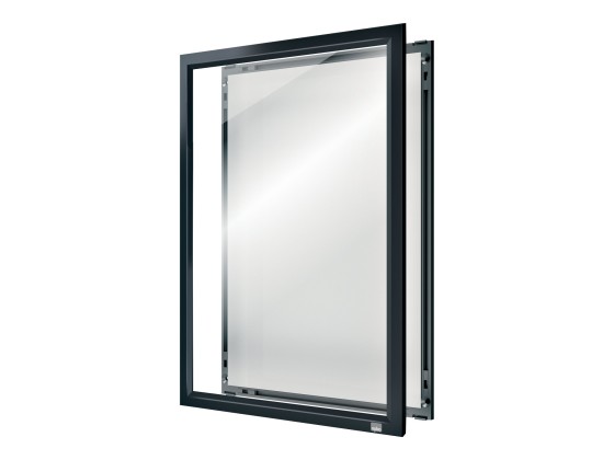 1 Porte-affiche clipsable A4 Nobo impression - noir