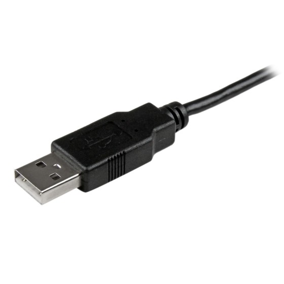 StarTech.com Câble de charge /synchronisation mobile USB A vers Micro B mince de 0,5m - Cordon USB 2.0 pour smartphone / tablette M/M Noir - Câble USB - Micro-USB de type B (M) pour USB (M) - USB 2.0 - 50 cm - noir