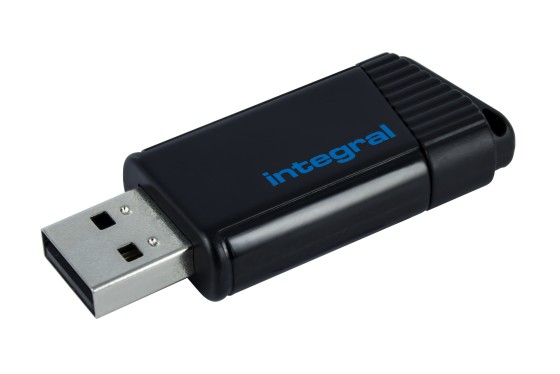 Integral Pulse - Clé USB - 16 Go - USB 2.0 - bleu