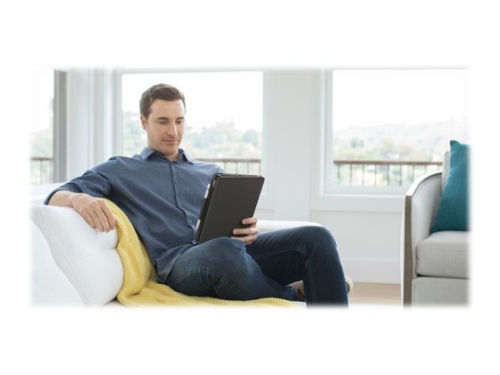 LOGITECH Slim Folio for iPad 7th & 8th generation - Graphite - Fra