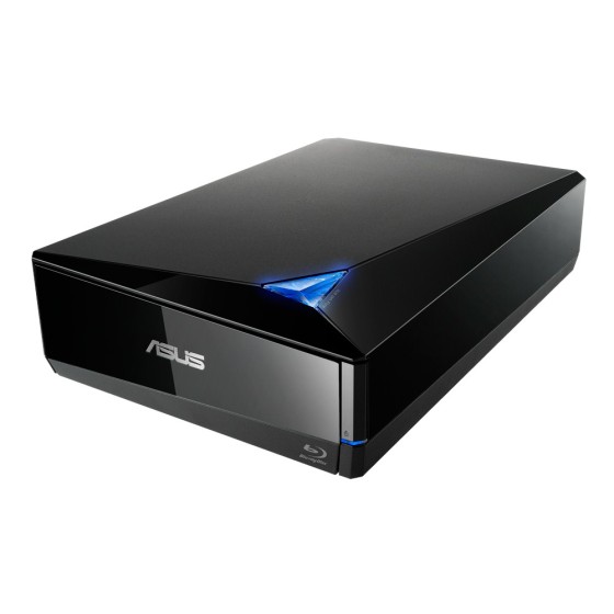 ASUS BW-16D1H-U PRO Blu-ray Combo USB 3.0 external black 12xBD-R 16xDVD±R 12xDVD±R DL 5xDVD-RAM incl. Cyberlink