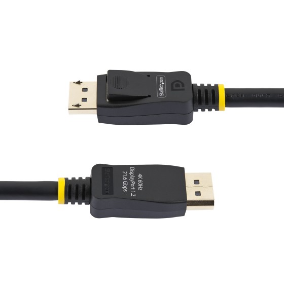 StarTech.com 2m VESA Certified DisplayPort 1.2 Cable - 10 Pack - 4K 60Hz - Câble DisplayPort - DisplayPort (M) verrouillé pour DisplayPort (M) verrouillé - DisplayPort 1.2 - 2 m - prise en charge UHD 4K60Hz, stéréo 3D - noir (pack de 10)