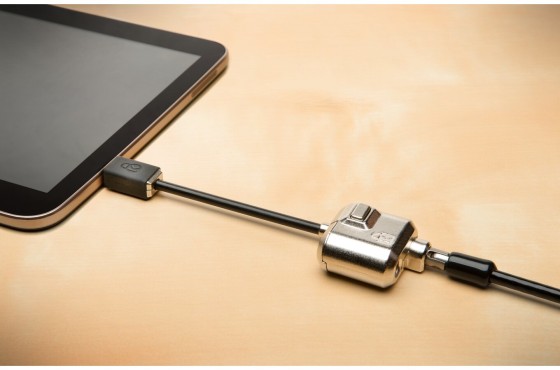 Kensington MiniSaver Mobile Lock - Câble pour verrouillage notebook - noir - 1.8 m