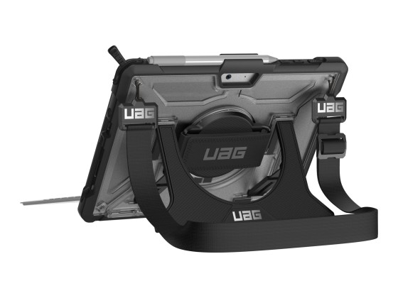 UAG Case for Microsoft Surface Go 3/Go 2/Go [10.5-inch] w/ Handstrap - Plasma Ice - Coque de protection pour tablette - robuste - caoutchouc - glacé - pour Microsoft Surface Go, Go 2, Go 3, Go 4