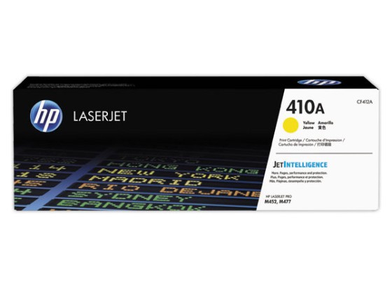 HP 410A toner LaserJet jaune authentique