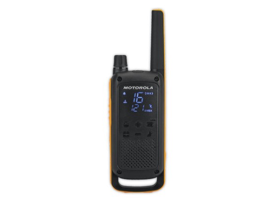 Motorola Talkabout T82 Extreme Quad Pack radio bidirectionnelle 16 canaux Noir, Orange