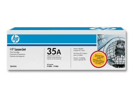 HP 35A toner LaserJet noir authentique