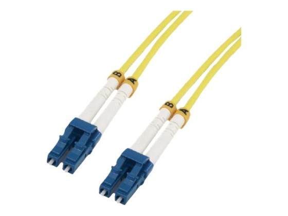 MCL - Jarretière optique OS2 duplex monomode 9/125 - LC / LC 3m
