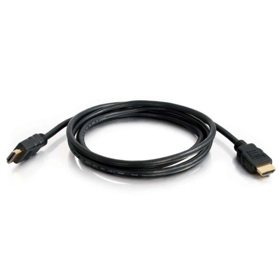C2G Câble HDMI 4K 15 pieds avec Ethernet - Câble HDMI haute vitesse - M/M - Câble HDMI avec Ethernet - HDMI mâle pour HDMI mâle - 4.57 m - blindé - noir