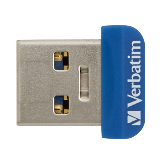 Verbatim Store 'n' Stay NANO - Clé USB - 32 Go - USB 3.0 - bleu