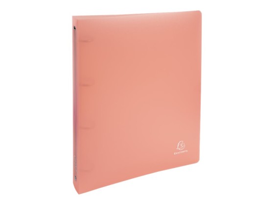 1 Classeur polypropylène chromaline pastel A4 maxi -4 anneaux 30 mm