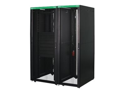 APC Easy Rack 48Ux600x1000 Roof/Side panel/castors/feet No Bottom 4Brackets black