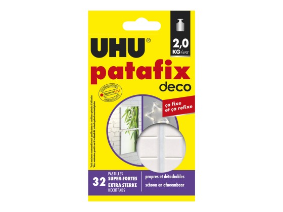1 Patafix déco blanche - 32 pastilles