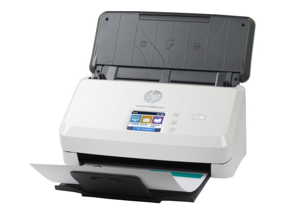 HP ScanJet Pro N4000 snw1 scanner à défilement Réseau et USB A4 recto-verso avec chargeur auto 50 feuilles - jusqu’à 40 ppm/80ipm