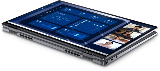 DELL Latitude 9450 2-in-1 Intel Core Ultra 7 165U Hybride (2-en-1) 35,6 cm (14") Écran tactile Quad HD+ 16 Go LPDDR5x-SDRAM 512 Go SSD Wi-Fi 7 (802.11be) Windows 11 Pro Français Gris
