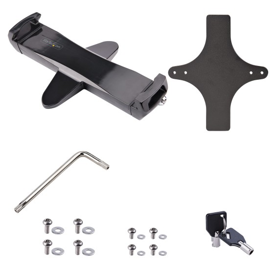 StarTech.com Adaptateur de Montage VESA Tablettes de 7,9 à 12,5", Antivol - Kit de montage (support de sécurité pour tablette, plaque lestée) - pour tablette - verrouillable - acier, plastique - noir - Taille d'écran : 7.9" - 12.5" - montable sur bras, mo