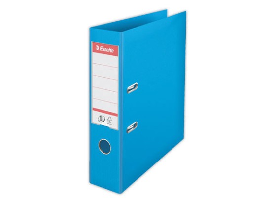 1 Classeur à levier classiques ESSELTE N°1 Power Bl. clair dos 7.5cm