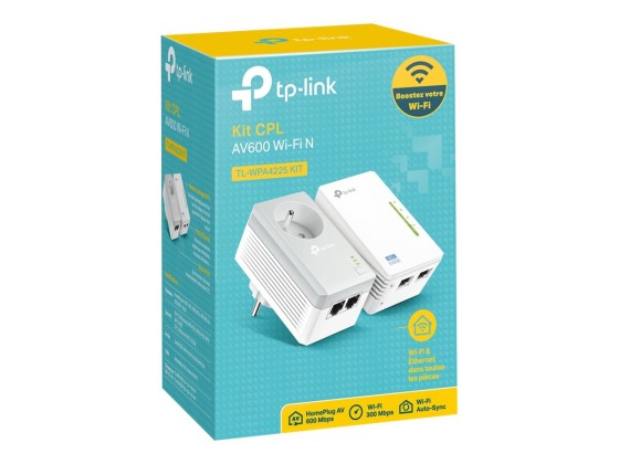 TP-Link TL-WPA4225KIT - Adaptateur CPL HomePlug AV (HPAV) - Branchement mural