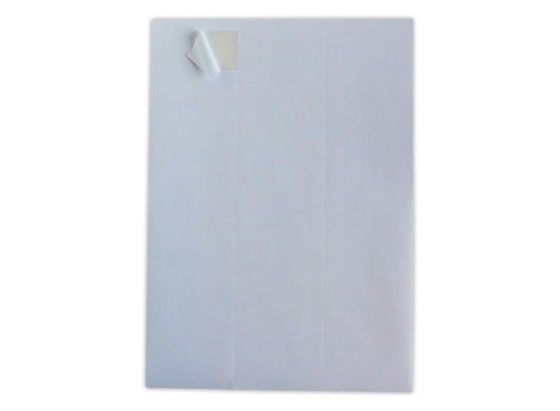 1 Boîte de 200 feuilles d'étiquettes adhésives 3 de front 70 x 31,75