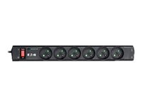 EATON Multiprises parafoudre 10A Protection Strip 6 prises FR avec protection de ligne Tel/Internet