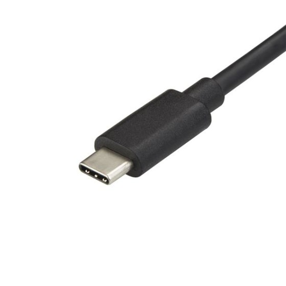StarTech.com Câble adaptateur USB-C vers eSATA de 1 m - USB 3.0 (5 Gbps) - USB Type-C vers disque dur ou SSD eSATA - Contrôleur de stockage - SATA 6Gb/s - USB 3.0 - noir