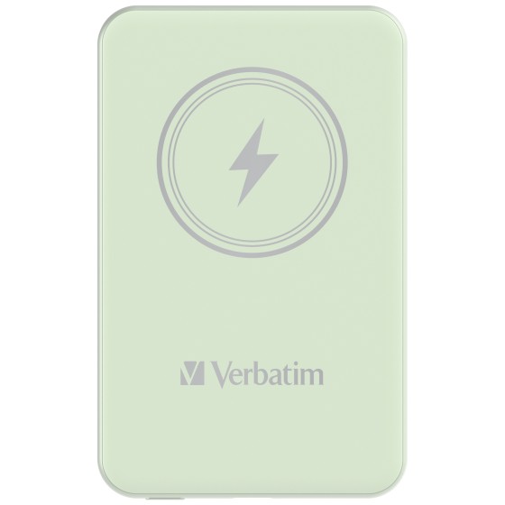 Verbatim Charge 'n' Go Lithium Polymère (LiPo) 5000 mAh Recharge sans fil Vert