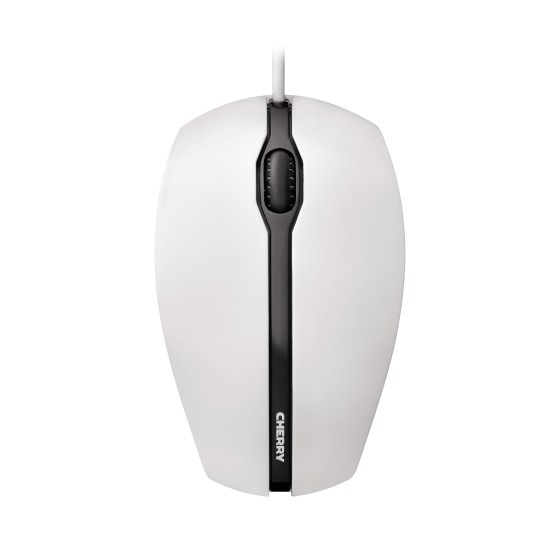 CHERRY GENTIX Souris optique 1000 dpi 3 boutons USB blanche