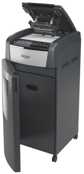 Rexel AutoFeed+ 600M destructeur de papier Découpage par micro-broyage 55 dB 23 cm Noir, Gris