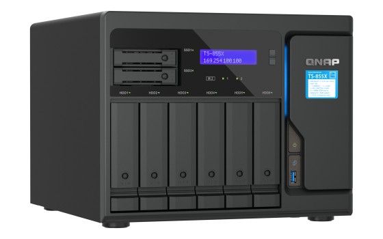 QNAP TS-855X-8G 8 Bay tower NAS Intel Atom C5125 8Go DDR4