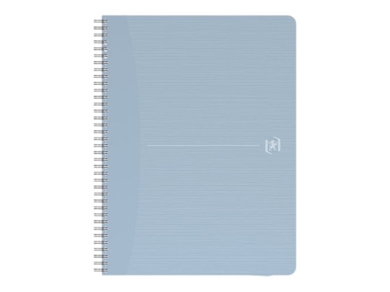 1 Cahier recyclé à spirales 180 pages 90gr A4 5x5.