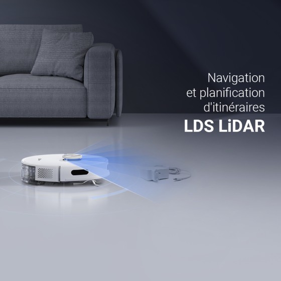 Ezviz RE5 Plus CS-RE5P-TWT2 - Aspirateur - robot - sans sac