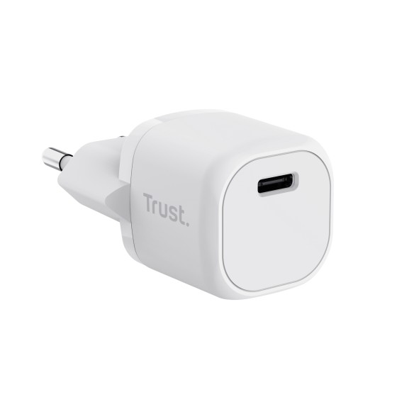 TRUST 20W Ultra-Compact PD USB-C Charger White