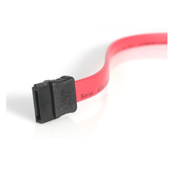 StarTech.com Câble adaptateur SAS SFF-8482 vers SATA avec alimentation LP4 - 46 cm - 1x SATA receptacle 1x LP4 mâle 1x SFF-8482 receptacle - Câble SATA / SAS - alimentation interne 4 plots, SAS 29 broches internes (SFF-8482) pour SATA (R) - 46 cm - rouge