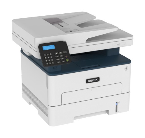 Xerox B225 copie/impression/numérisation recto verso sans fil A4, 34 ppm, PS3 PCL5e/6, chargeur automatique de documents, 2 magasins, total 251 feuilles