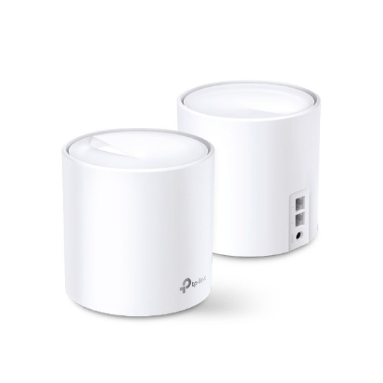 TP-LINK Deco X20 AX1800 Wi-Fi 6 Whole-Home Mesh WiFi System 2-pack 2xGbit RJ45 4xint. antenna MU-MIMO