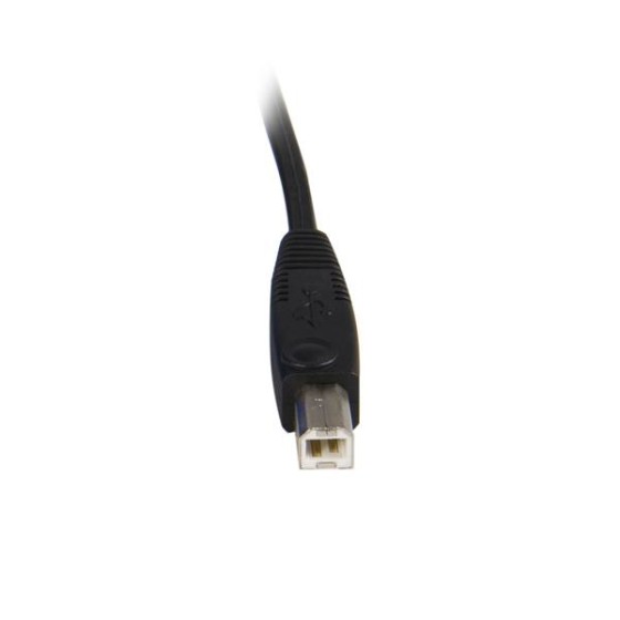 StarTech.com Câble pour Switch KVM VGA avec USB 2 en 1 - 1.80m - Câble clavier/vidéo/souris/USB - HD-15 (VGA), USB type B (M) pour USB, HD-15 (VGA) - 1.8 m - pour P/N: RKCOND17HD, SV231USBGB, SV231USBLC, SV431USB, SV431USBAE, SV431USBAEGB, SV431USBDDM