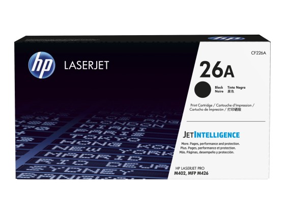 1 HP 26A CF226A toner noir