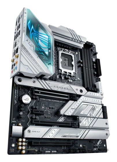 ASUS ROG Strix Z790-A Gaming WiFi D4 - Carte-mère - ATX - Socket LGA1700 - Z790 Chipset - USB 3.2 Gen 2x2, USB 3.2 Gen 2, USB-C 3.2 Gen2, USB 3.2 Gen 1 - 2.5 Gigabit LAN, Wi-Fi 6, Bluetooth - carte graphique embarquée (unité centrale requise) - audio HD (