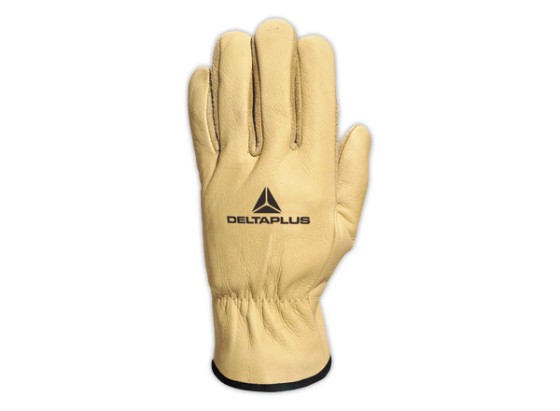 1 Lot de 2 Gants cuir hyrdrofuge de manutention lourde - taille 9