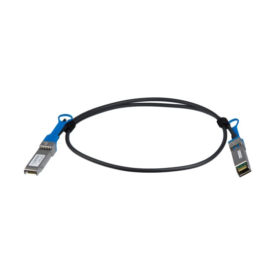 StarTech.com Câble SFP+ à connexion directe de 1 m - Compatible avec HP J9281B - Cordon SFP+ 10G - Câble Twinax passif - Câble DAC - Câble d'attache directe 10GBase - SFP+ verrouillé pour SFP+ verrouillé - 1 m - twinaxial - SFF-8431/SFF-8432 - passif - no