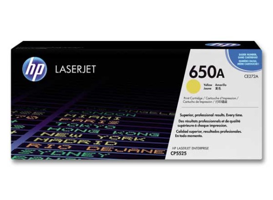 HP original Colour LaserJet CE272A Toner cartridge yellow standard capacity 15.000 pages 1-pack