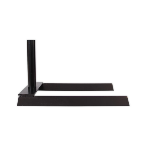 PIED AUTOCAL EN ACIER LAQUE NOIR POUR BEACHFLAG