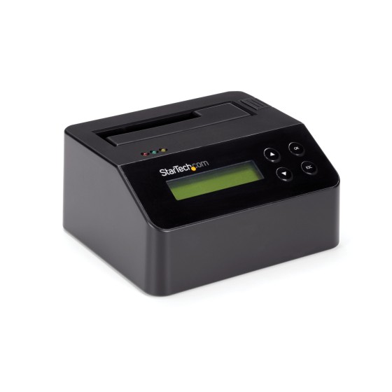 StarTech.com Effaceur de disque dur SATA 2,5"/3,5" avec fonctionnalité de station d'accueil - Autonome avec support pour 4Kn (SDOCK1EU3P2) - Effaceur de disque dur - 2.5" / 3.5" - SATA 6Gb/s - noir - pour P/N: SVA12M5NA