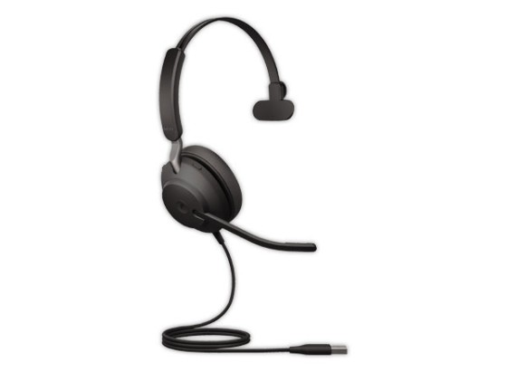 1 Casque téléphonique filaire Evolve 2 40 SE Mono MS  USB-C JABRA