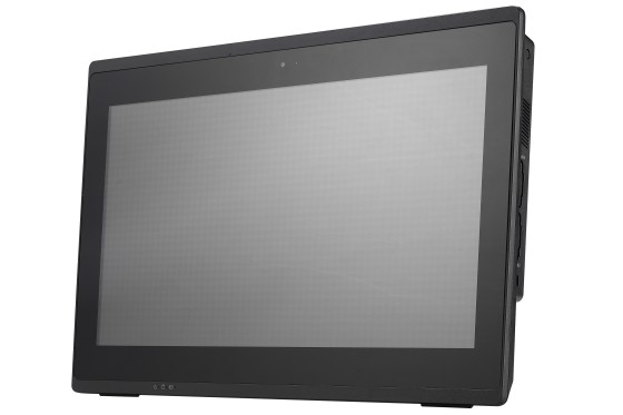 Shuttle XPC POS P520 - Tout-en-un 1 x Celeron 5205U ULV - RAM 4 Go - SSD 120 Go - NVMe - UHD Graphics - Gigabit Ethernet - Aucun SE fourni - moniteur : LCD 15.6" 1920 x 1080 (Full HD) écran tactile - noir