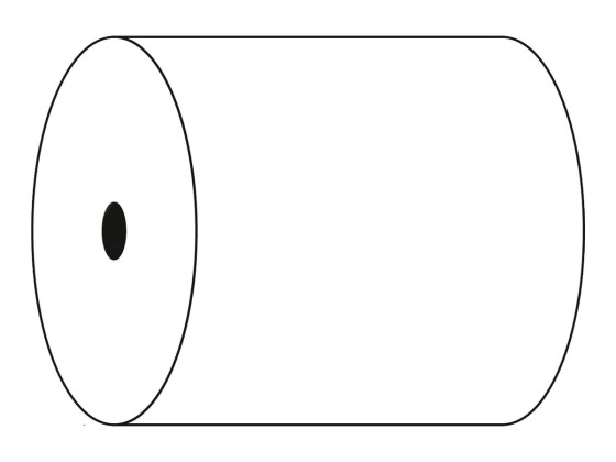 1 Lot de 10 Bobines de papier thermique 80 x 72 mmsans phenol