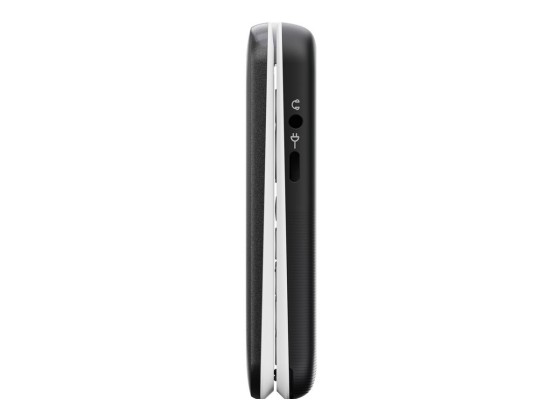 DORO Leva L20 - 4G téléphone de service - RAM 64 Mo / Mémoire interne 128 Mo - microSD slot - écran LCD (TFT) - 320 x 240 pixels (60 Hz) - rear camera 2 MP - blanc et noir